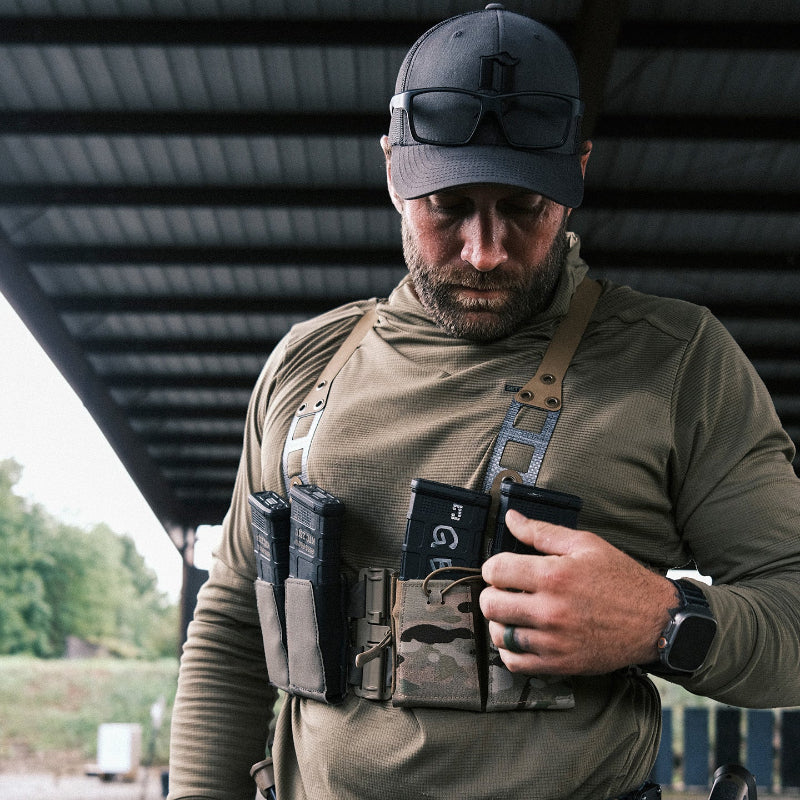 Military Split Rig M.C.R. Split LTE Chest Rig | Modular & Customizable Tactical Rig