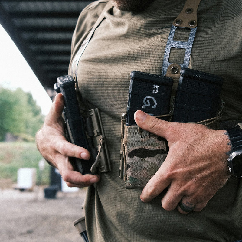 Military Split Rig M.C.R. Split LTE Chest Rig | Modular & Customizable Tactical Rig