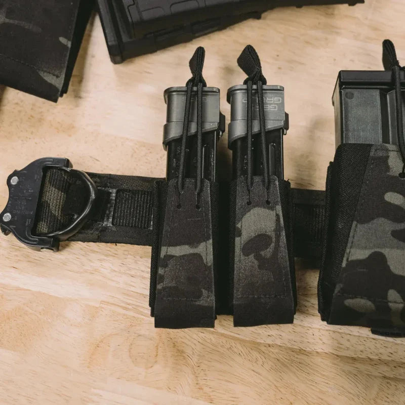 GBRS Double Pistol Mag Pouch w/ Bungee Retention
