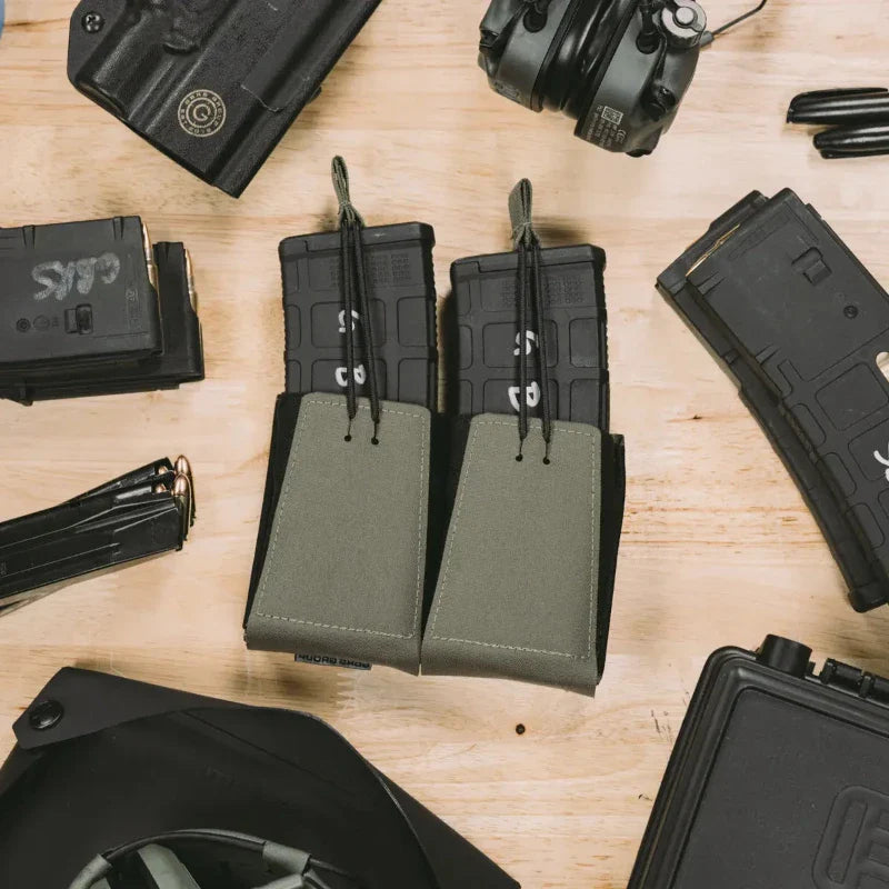 GBRS Double Rifle Mag Pouch w/ Bungee Retention