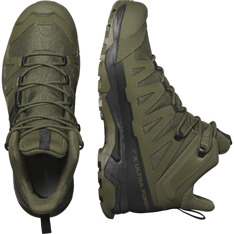 Salomon Forces X Ultra Mid Green
