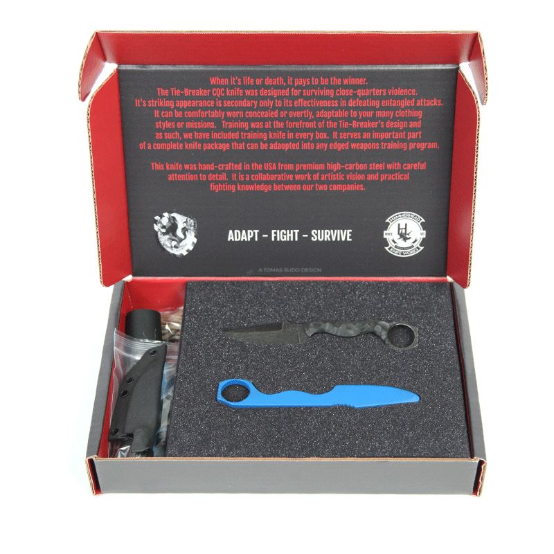 ADC Tie Breaker CQC Knife Kit DE - Blackout