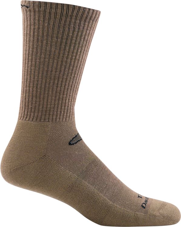 Darn Tough Hot Weather Micro Crew Light Cushion Socks Darn Tough Vermont Coyote Brown Small
