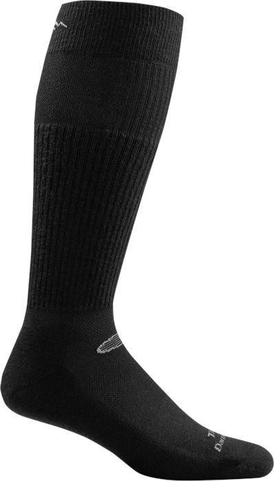 Darn Tough Hot Weather Mid-Calf Light Cushion Socks Darn Tough Vermont Black Small