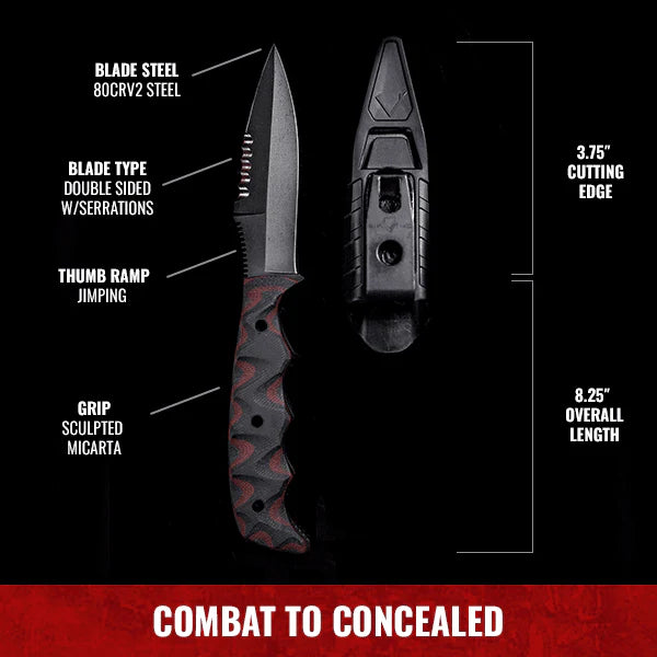 High End EDC Concealed Knife | Revere Blade